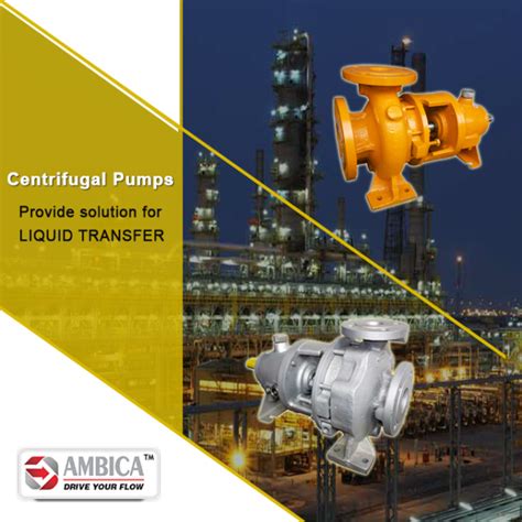 Working Principle Of A Centrifugal Pump Ambica Machine Tools