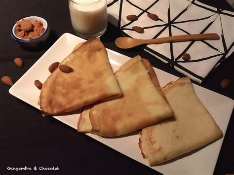 CRÊPES AU LAIT D AMANDES