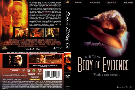 Body Of Evidence 1993 R2 De Dvd Cover Dvdcovercom