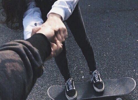 Bloody health and sodding safety! love, couple, and grunge image | Skater couple, Skateboard aesthetic, Skateboard