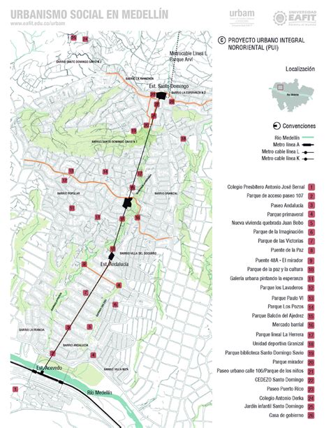 Proyecto Urbano Integral Pui Comuna Nororiental Guía Medellín Foro
