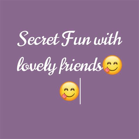 Secret Fun With Secret Friends