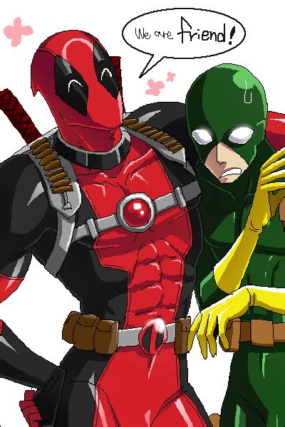 Deadpool And Bob By Quere On Deviantart