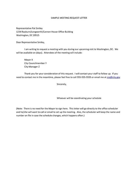 10++ Sample Invitation To A Business Meeting Template | Business letter