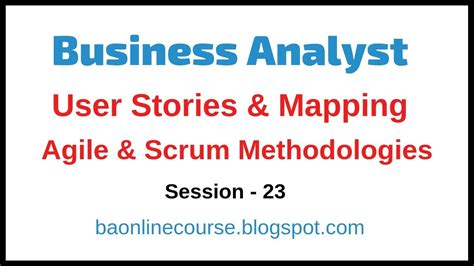 Business analyst cover letter examples ✓ write the best cover letters in 5 minutes ✓125+ samples and expert guides used by millions of users. Business Analyst User Stories Tutorial | Agile Scrum ...