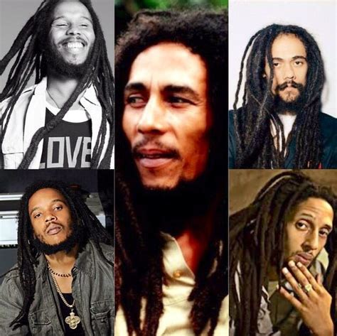 Imagem de luto eterno para usar por esse grande homem que morreu! Marley Family (With images) | Bob marley kids, Bob marley ...