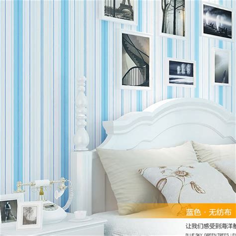 Beibehang Nonwovens Wallpaper Mediterranean Warmer Bedroom Living Room