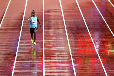 World Athletics: Why Botswana's Makwala ran solo in 200m - Rediff Sports