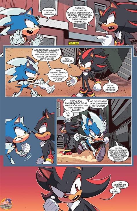 【sonic The Hedgehog 】 Comic Idw Series Como Crear Un Comic Sonic