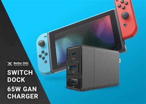 Instead, you must connect it to the special nintendo switch dock that comes with the nintendo switch. Dongii Nintendo Switch pocket dock and 65W GaN charger ...