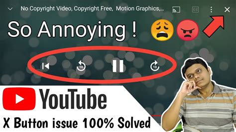 Eng How To Disable Youtube X Button Button Controls Not