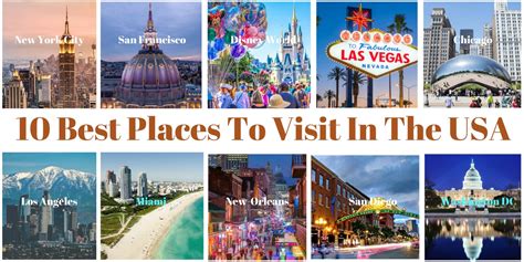 VATC - 10 Best Places To Visit In The USA