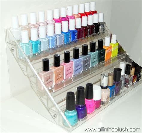 How To: Organize Your Nail Polish - All In The Blush