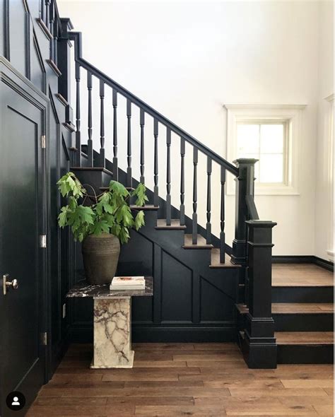 Black Stair Railing Ideas And Inspiration Hunker