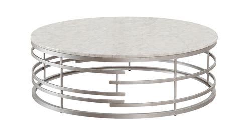 Miro concrete coffee table with natural wood base options. Homelegance Brassica Large Round Cocktail/Coffee Table ...