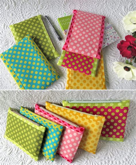 Use This Pouch Pattern Bundle And Learn To Sew Pouches