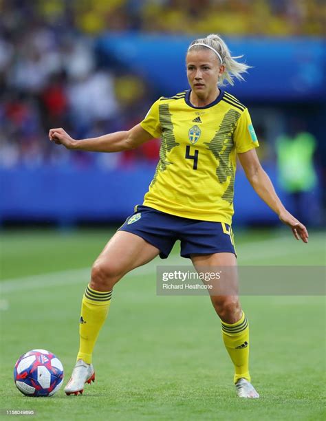 Hanna Glas Of Sweden Runs With The Ball During The 2019 Fifa Womens News Photo Getty Images