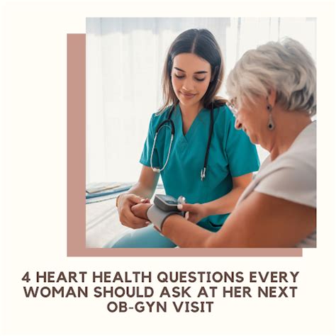 4 Heart Healthy Questions To Ask Your Obgyn Walnut Lake Obgyn