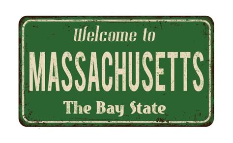 Welcome To Massachusetts Sign Stock Photos Pictures And Royalty Free