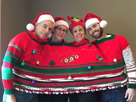 Ugly Christmas Sweaters To Get You In The Holiday Spirit Abc News
