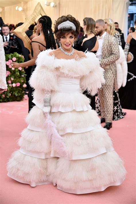 News and opinions about tv actress joan collins. Joan Collins Went to the 2019 Met Gala as Her Dynasty ...