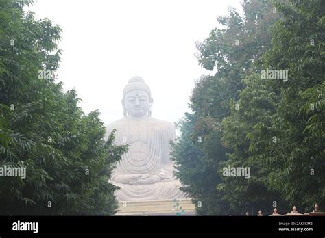 Buddha Statue At Bodh Gaya Bihar India Stock Photo Alamy