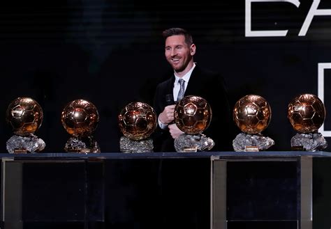 Lionel Messi Conquistó Su Sexto Balón De Oro