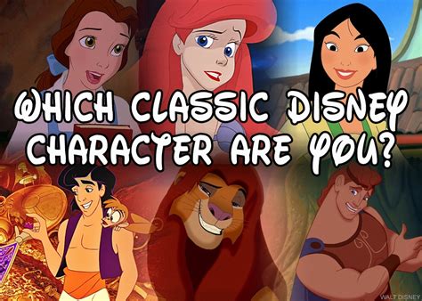 Which Classic Disney Character Are You
