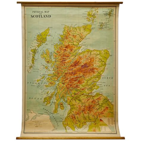 Wanda K Johnstons Charts Of Physical Maps By G W Bacon At 1stdibs