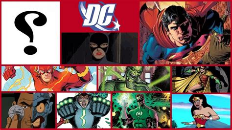 افضل 10 شخصيات من عالم دي سي كوميكس Top 10 Dc Comics Characters Youtube