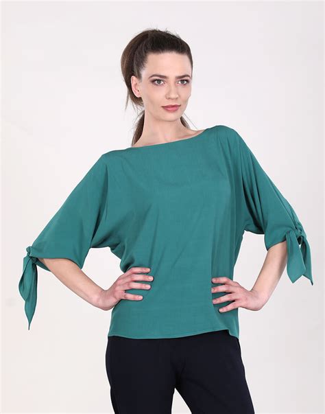 Зелена блуза - Linea