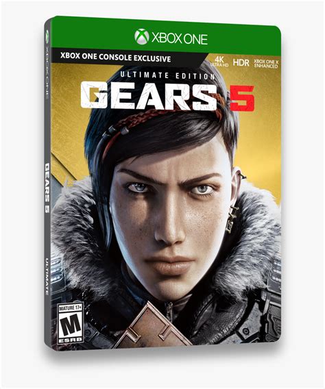 Gears 5 Ultimate Edition Xbox One Box Cover Hd Png Download