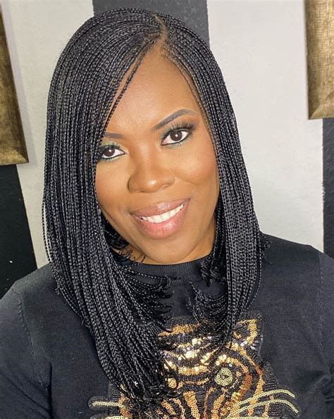 79 Stylish And Chic Box Braids Bob Hairstyles 2021 With Simple Style