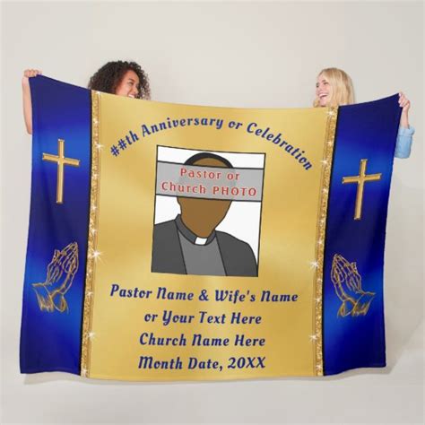 Check out our walmart gifts for pastor appreciation selection for the very best in unique or custom, handmade pieces from our shops. Unique Gifts for Pastor Appreciation Day, Photo Fleece ...