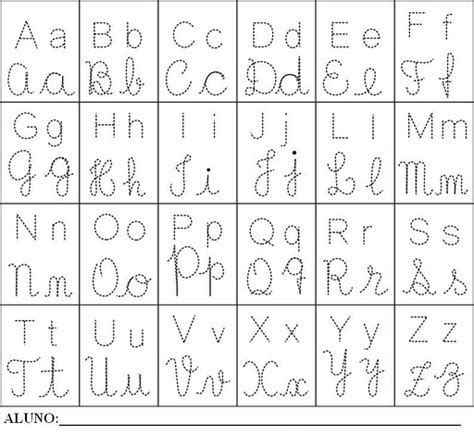 Abecedario En Cursiva Mayuscula Y Min Scula Para Imprimir Pdf Letra Cursiva Para Primaria