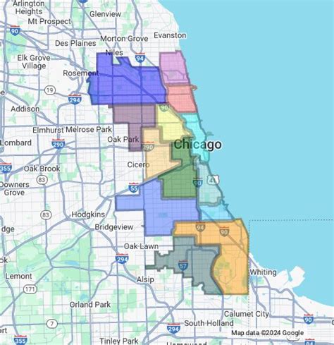 Chicago Police Precinct Map