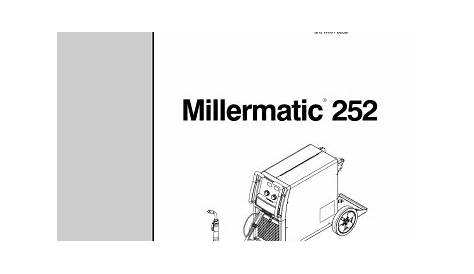 Miller MILLERMATIC 252 User manual | Manualzz