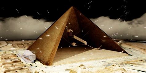 heat anomaly inside great pyramid could be a unknown chamber ancient code