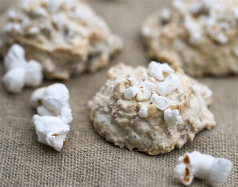 The Hungry Hounds— Old Fashioned Popcorn Coconut Meringue Cookies
