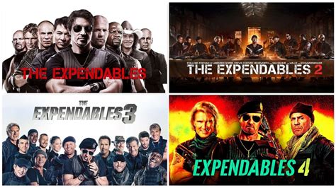 All 4 The Expendables Movies In Order Not So Expendable Watch Order