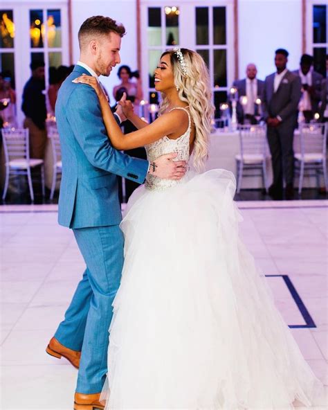 Gorgeous Interracial Couple Dancing For The First Time As Husband And Wife Love Wmbw Bwwm