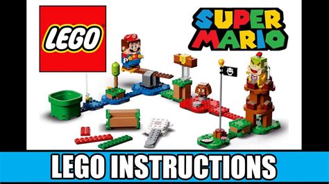 Lego Instructions How To Build Adventures With Mario Starter Course
