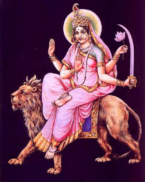 Astrosage Magazine 6th Day Of Navratri Goddess Of Planet Brihaspati Jupiter Maa Katyayani