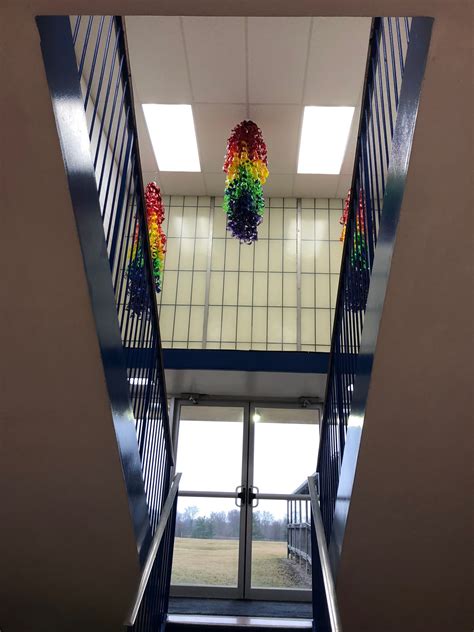 Mrs Harris Art Room Chihuly Water Bottle Sculptures