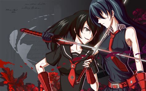 Wallpaper Illustration Anime Katana Sword Blood Akame Ga Kill The Best Porn Website