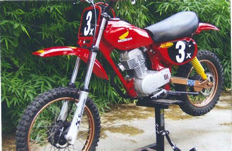 Tricked Out Jeff Ward Replica Xr75 Vintage Motocross Dirt