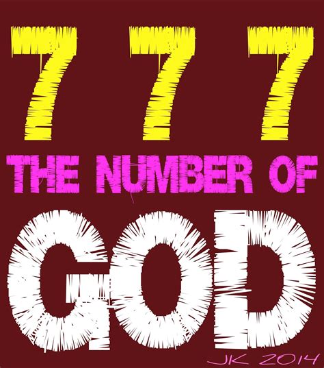 777 The Number Of God