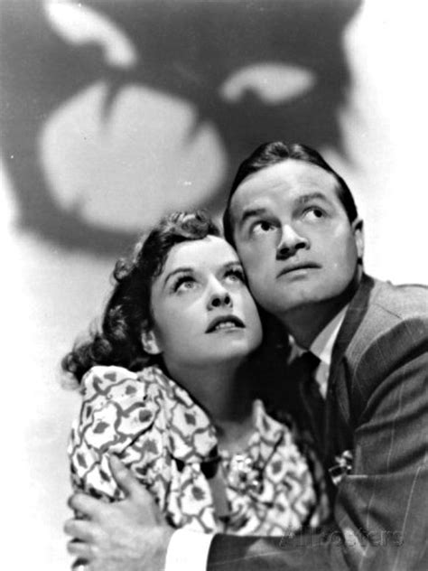 Bob Hope And Paulette Goddard In The Cat And The Canary 1939 Canvas
