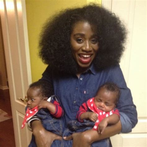 mommy time ty bello shows off her twin sons