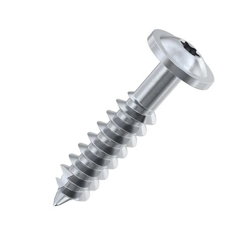 Buy No16 8mm X 400mm T40 Torx Flanged Button Head Wood Screw With